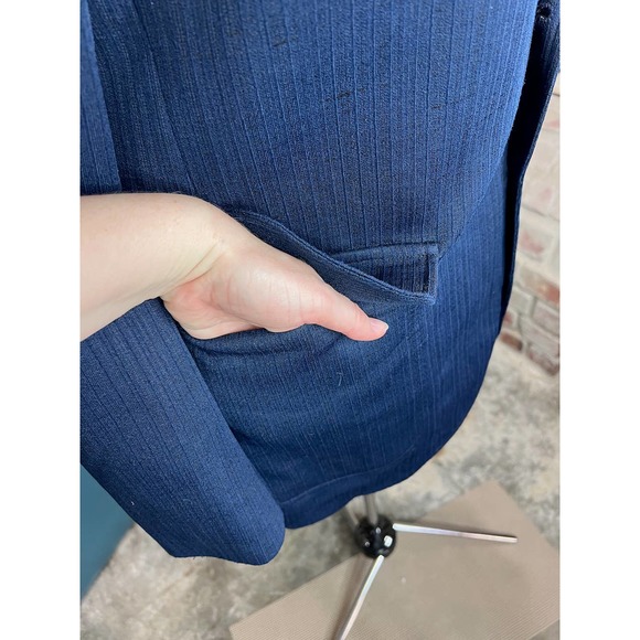 HbarC California rancher western Blazer navy blue - Picture 3 of 13